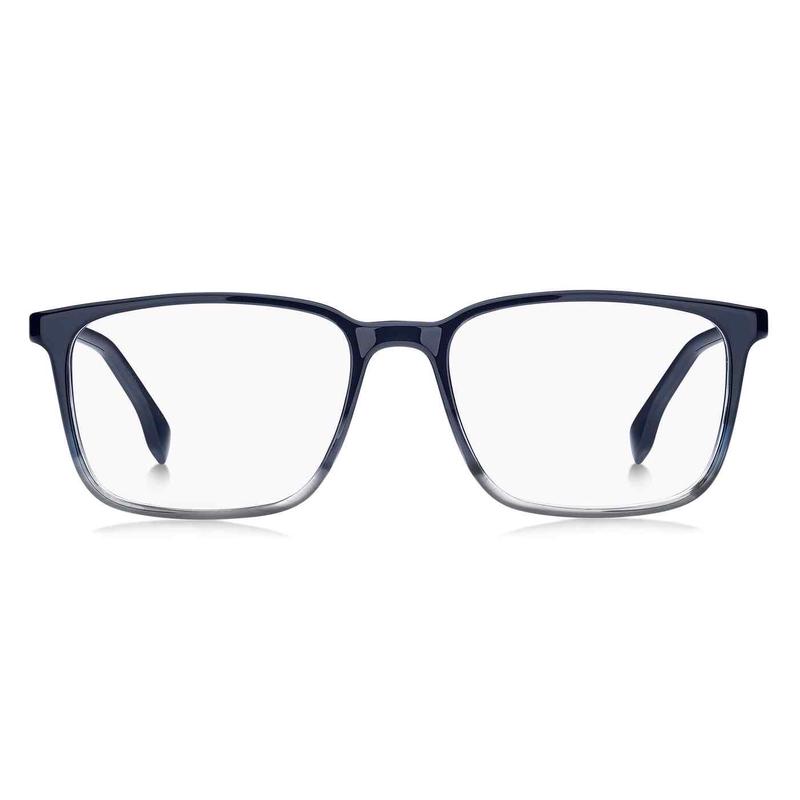 代购Hugo Boss男士眼镜框全框塑料蓝色方形商务日常眼镜架