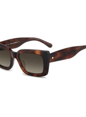 代购kate spade女士太阳镜遮光防紫外线可配近视渐变镜片方形框