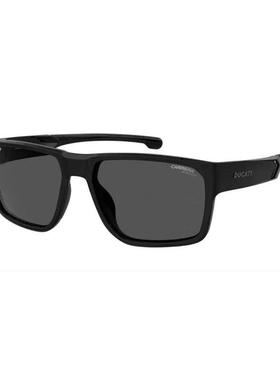 代购Carrera卡雷拉男士太阳镜矩形塑料黑色深色镜片户外驾驶