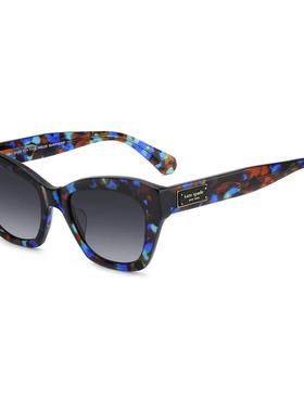 代购kate spade女士太阳镜遮光防紫外线可配近视轻盈佩戴猫眼型