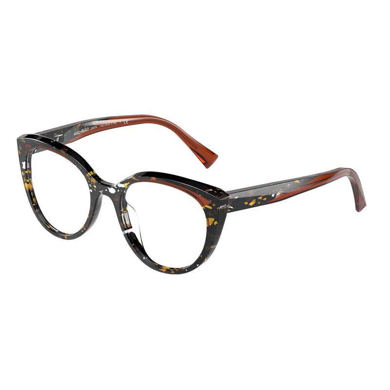 代购Alain Mikli女士眼镜框椭圆塑料纹轻盈日常佩戴通勤