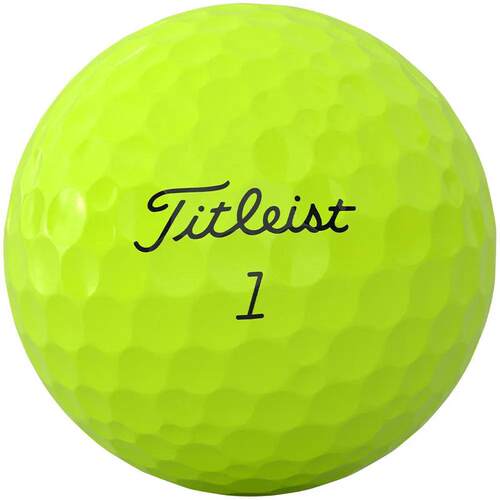 代购Titleist高尔夫球软触感长距离击球稳定飞行优化弹道荧光绿