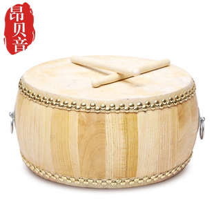 椿木白茬鼓牛皮鼓民族鼓战鼓威风鼓黄牛皮鼓演出鼓寺庙鼓道士鼓