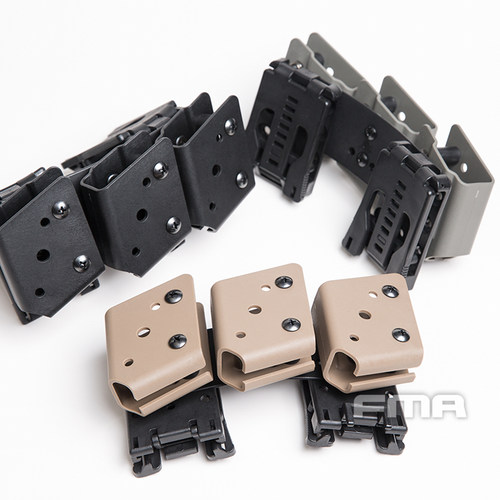 FMA CS野战配件 三联快拨套  通用型装备 腰带挂载器 TB1331 - 封面