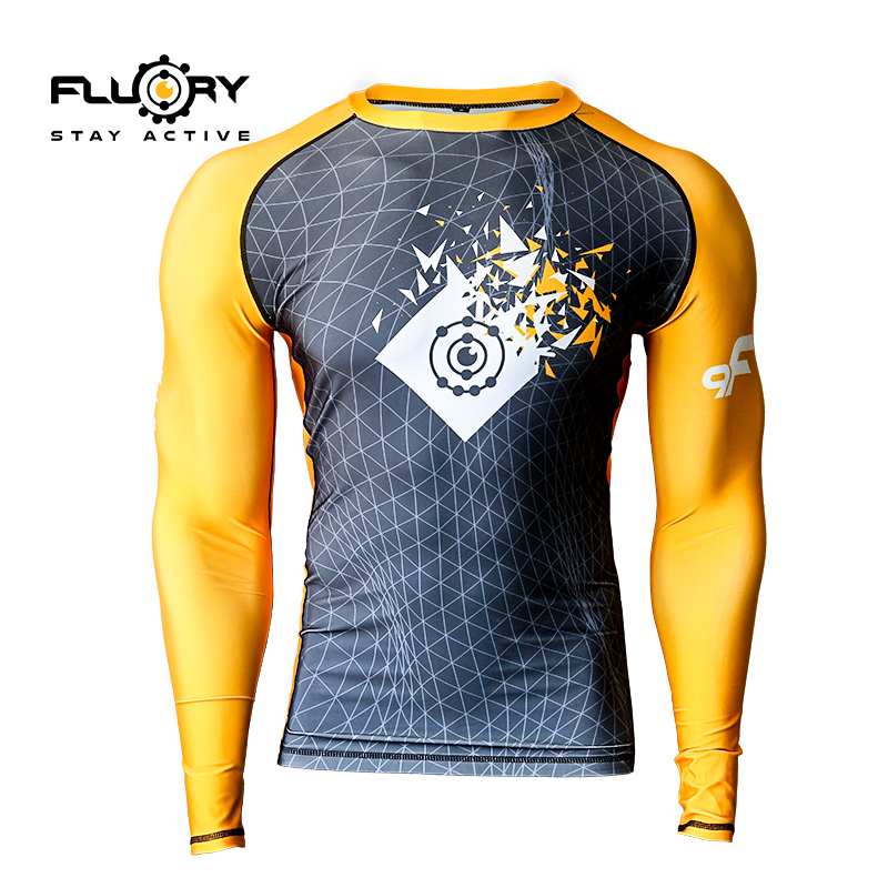 火垒防磨紧身衣t恤长袖巴西柔术