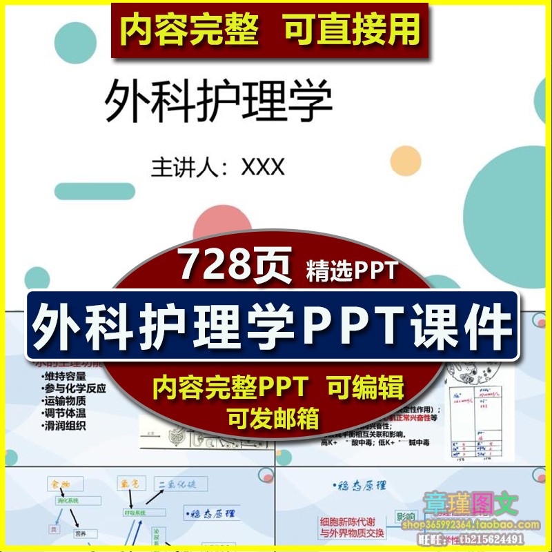 外科护理学PPT课件 医院科室新护士实习护理教学培训学习全套资料图片