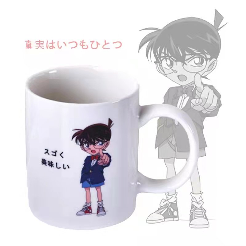 日式动漫柯南马克杯办公家用套餐咖啡杯,餐饮具,马克杯,淘宝优惠券,粉丝福利购,淘宝优惠卷