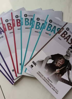 2024RockSchool贝斯教材九本