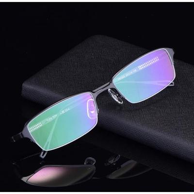 半框男士近视镜架男士商务半框