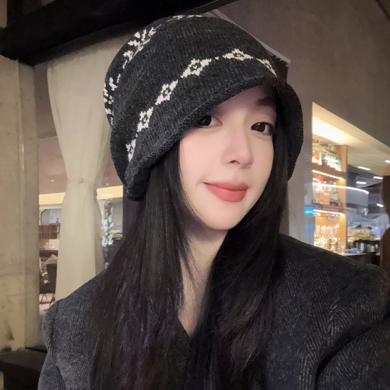 小物家家 2025新款堆堆帽大头围女秋冬针织冷帽保暖护耳套头帽女,服饰配件/皮带/帽子/围巾,帽子,淘宝优惠券,粉丝福利购,淘宝优惠卷