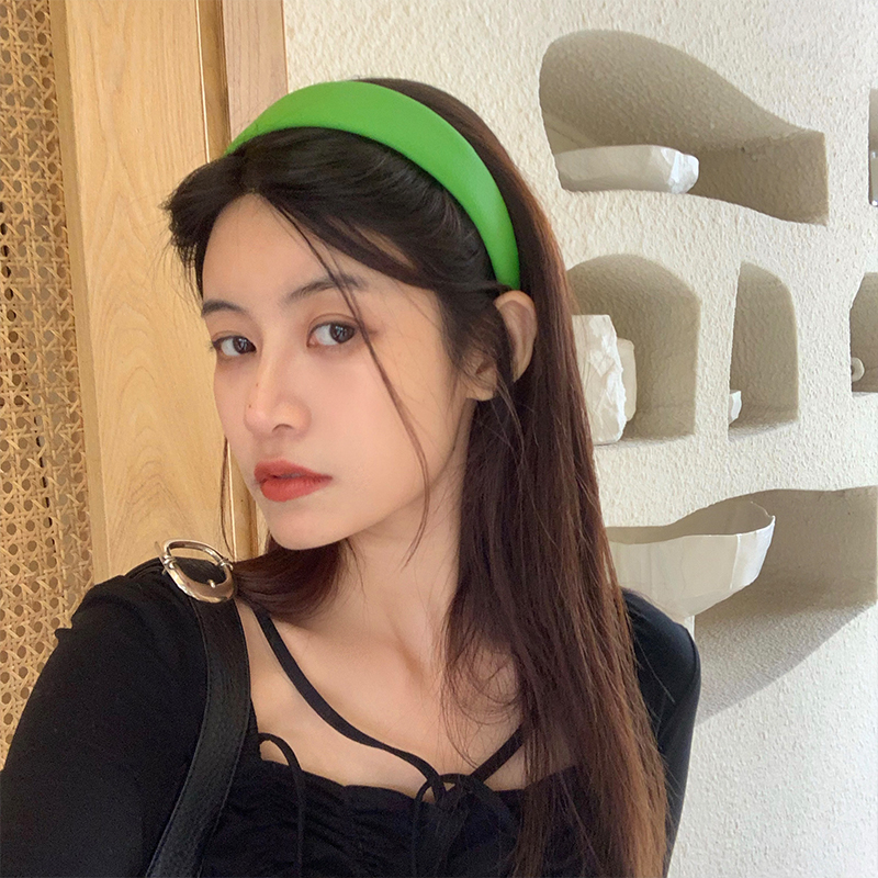 pu皮发箍复古网红同款洗脸森系