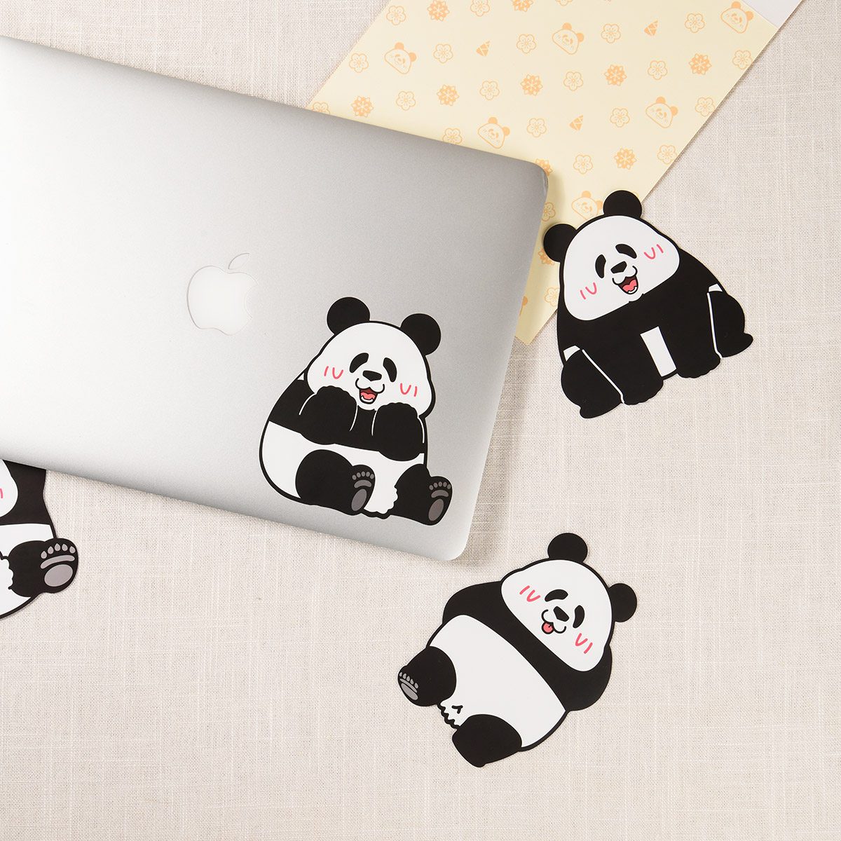 冰块冻物ICEANIMALS原创熊猫狐狸车贴笔记本行李箱防水无痕贴纸包,个性定制/设计服务/DIY,贴纸/名字条,淘宝优惠券,粉丝福利购,淘宝优惠卷