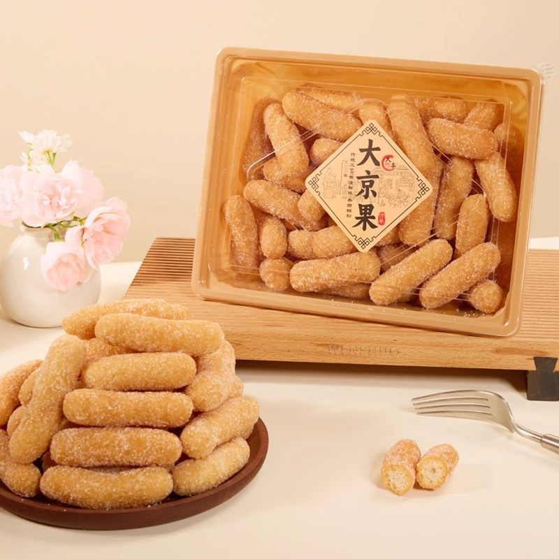 大纯丰中式糕点大京果酥脆小吃特产零食办公居家休闲充饥网红食品