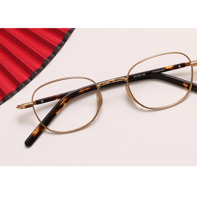 和弦之音日系超轻纯钛斯文眼镜框