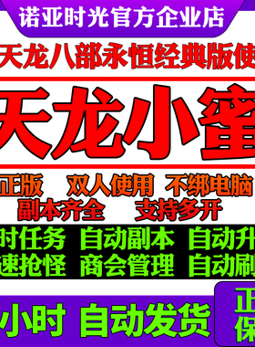 新天龙八部经典天龙小蜜脚本辅助多开单人双电脑月卡密充值续费