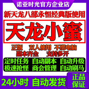 新天龙八部经典 天龙小蜜脚本辅助多开单人双电脑月卡密充值续费