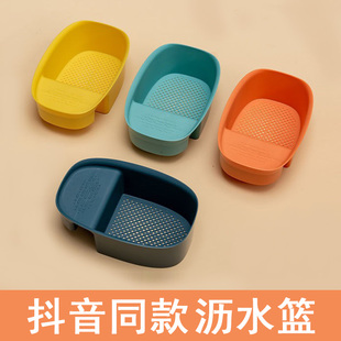 厨房水槽沥水篮水池厨余剩菜汤过滤网置物架洗菜多功能马鞍沥水篮