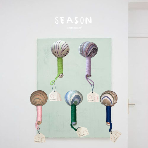 ummroom·SEASON节日礼物七夕礼物彩色条纹迷你艾草养生锤礼盒