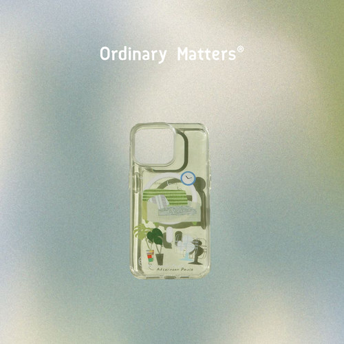 ummroom·OrdinaryMatters 午后随想 磁吸款透明拼贴画手机壳