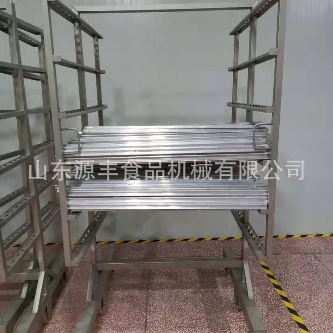 不锈钢挂肠车 熟食厂用不锈钢烟熏车食品厂 不锈钢速冻架子车