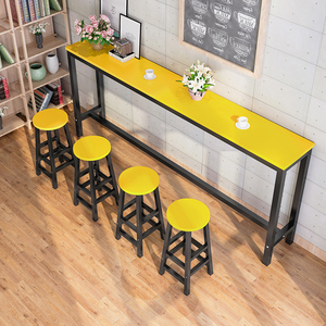 家用吧台桌酒吧台长条桌高脚桌