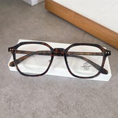 日系复古超轻TR90多边形眼镜框男女近视可配度数防蓝光镜片眼睛架