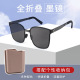 卡片可折叠太阳眼镜男女防晒防紫外线遮阳尼龙镜片墨镜大框显脸小