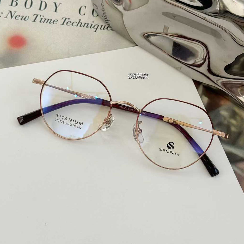 48MM小脸高度近视老花青少年眼镜