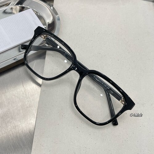 TR90大框黑框板材镜腿防蓝光眼镜