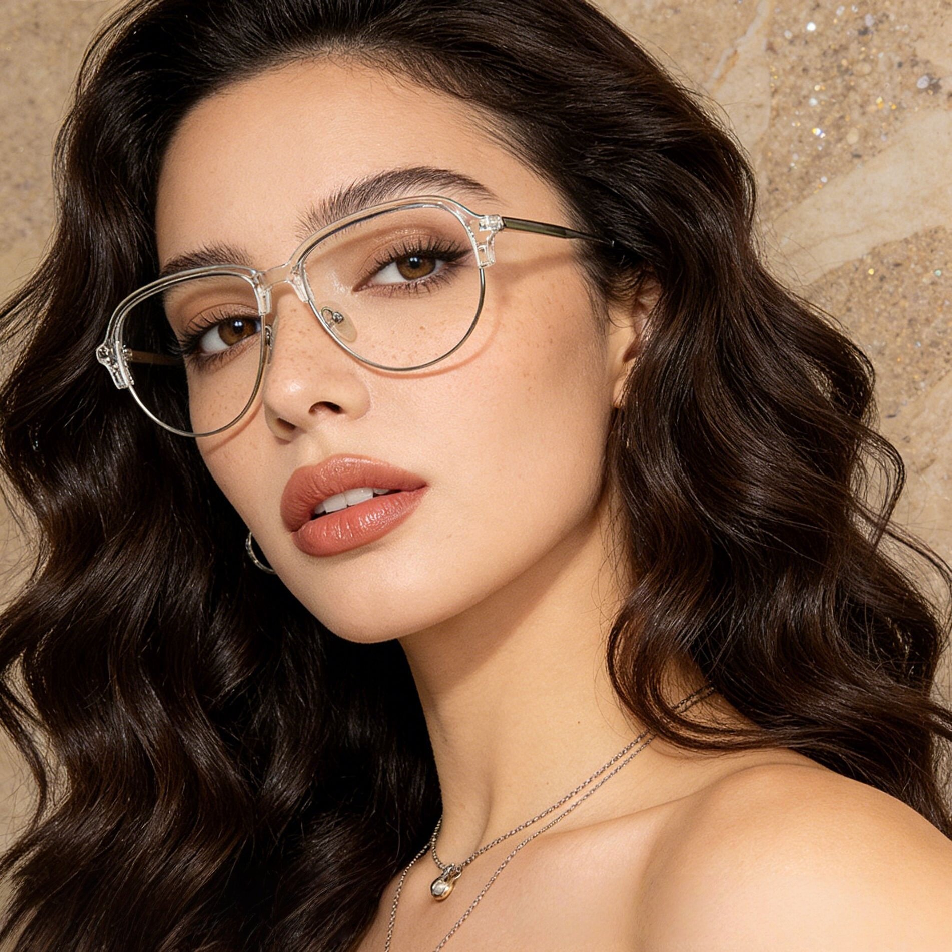 欧美风时尚个性半框蛤蟆镜眼镜框男女素颜防蓝光大脸镜架近视可配