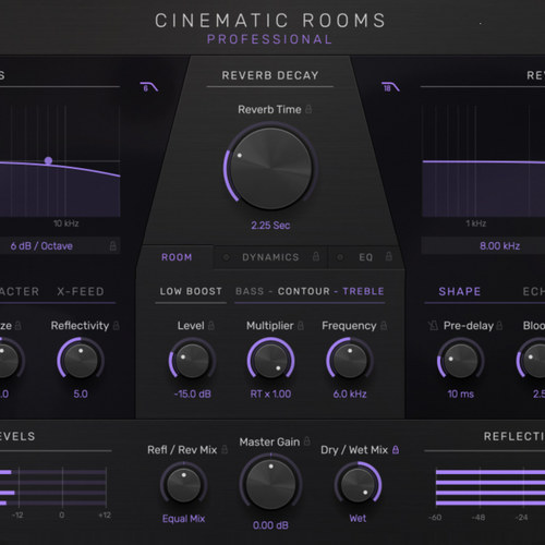 LiquidSonics Cinematic Rooms 第七天堂影视房全景声混响插件Win