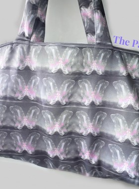 The Parser 原创设计印花加棉大容量托特包单肩现货