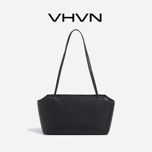 VHVN女包2026新款头层牛皮腋下包