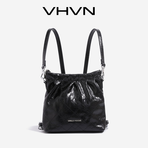 VHVN女包2026新款真皮小号流浪包