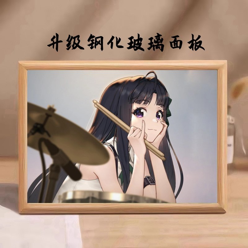 哭泣少女乐队安和昂二次元动漫相框摆台个性可爱高级感桌面摆件潮,家居饰品,相框/画框,淘宝优惠券,粉丝福利购,淘宝优惠卷