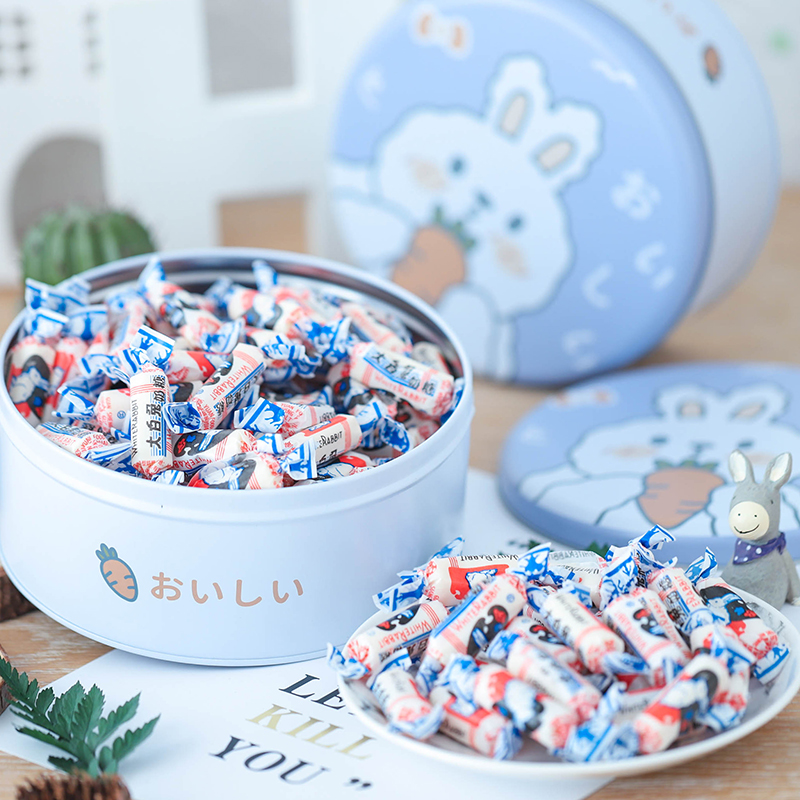 圣诞节冠生园大白兔奶糖礼盒多口味500g糖果零食送女友生日礼物