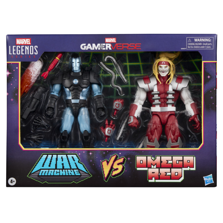 （现货）MarvelLegends GAMERVERSE 战争机器vs欧米茄 孩之宝手办