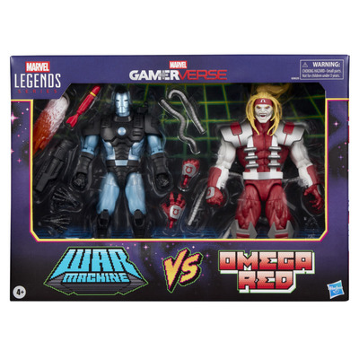 （现货）MarvelLegends GAMERVERSE 战争机器vs欧米茄 孩之宝手办