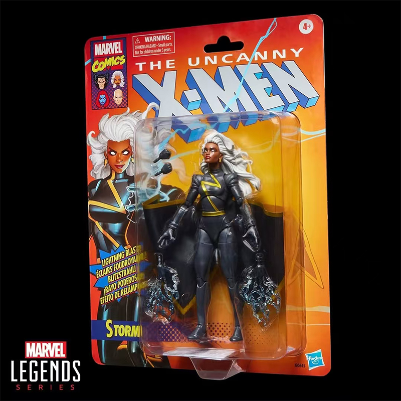 孩之宝漫威传奇marvel X战警暴风女 可动手办
