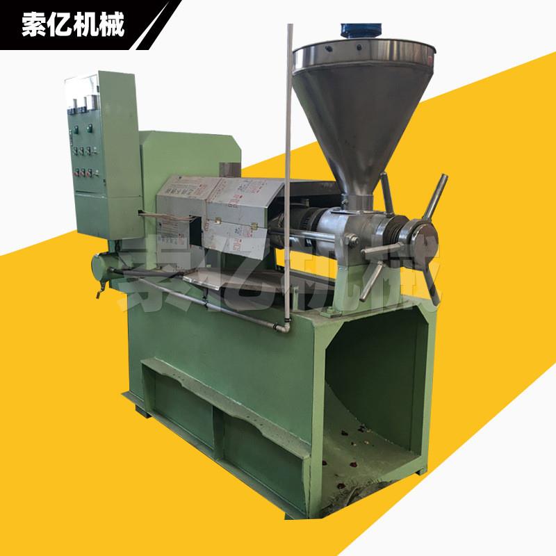 商用花生菜籽螺旋榨油机 玉米油葵榨油机滤油机 流动式大豆榨油机