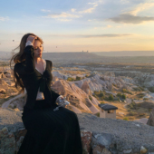 修身 Mas 蕾丝拼接飘带镂空长袖 江南美人 上衣纯欲小性感T恤 Mash