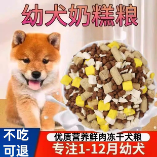 狗粮幼犬专用10斤装小型犬奶糕泰迪比熊柯基金毛拉布拉多幼狗通用