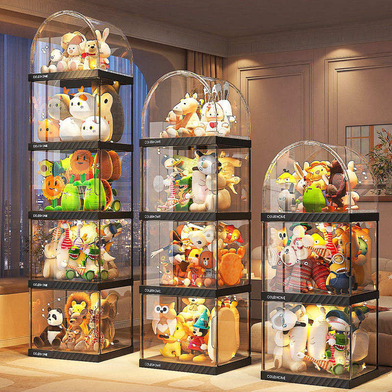 四面高透|磁吸|巨无霸收纳桶