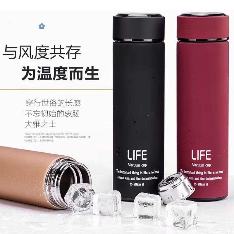 保温杯vacuum cup flask stainlesss steel men women 480ml男女