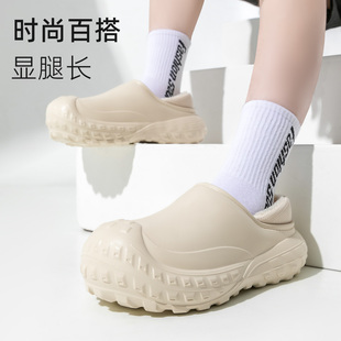 简约棉鞋 女 男冬室内家居防滑保暖情侣居家用包跟软底冬款 毛拖鞋