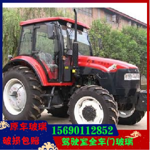 洛阳路通拖拉机驾驶室全车前挡门玻璃454/554/754/1004/1104/1804