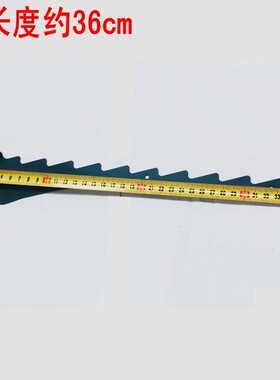 福田雷沃RG40收割机振动筛尾筛片秸秆筛选齿板 DG2004.18.2b-02