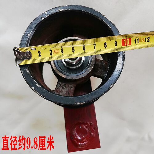 热销龙舟旋耕机行走张紧轮总成三连皮带涨紧轮组合05-07-01-01