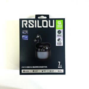 RSILOU阿思络OW13无线蓝牙耳机入耳式降噪7小时续航防水2026新款