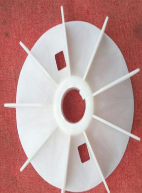 Y电机风扇叶 三相电动机白色国标散热工程维修用塑料风叶Y71-315
